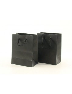 BUSTA CARTA LUCIDA NERO 12X15