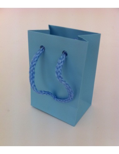 BUSTA CARTA LUCIDA CELESTE 7X10