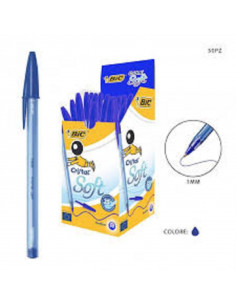 PENNA BIC CRISTAL SOFT BLU...