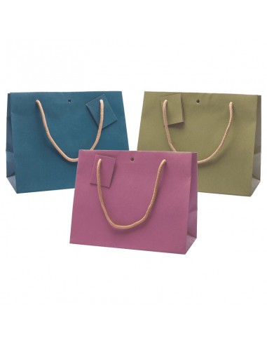 BUSTA CARTA KRAFT COLORATA 39X15+29