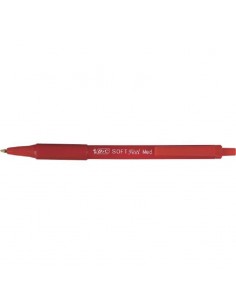 PENNA BIC SOFT FEEL CLIC ROSSO