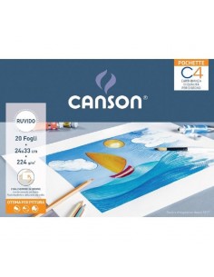 BLOCCO CANSON C4 RUVIDO