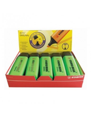 EVIDENZIATORE STABILO VERDE