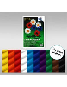 CARTONCINO ONDULATO 23X33 10FF