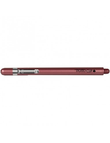 PENNA TRATTO CLIP ROSSO