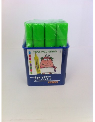 EVIDENZIATORE FILA VERDE C/BARATTOLO