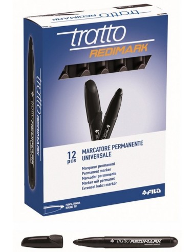 MARKER TRATTO REDIMARK NERO P.T.