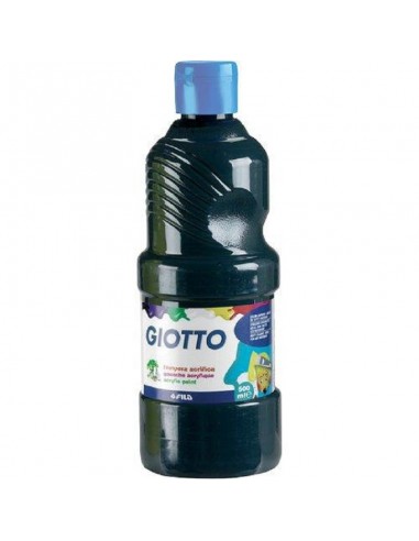 TEMPERA ACRILICA GIOTTO NERO 24 500ML