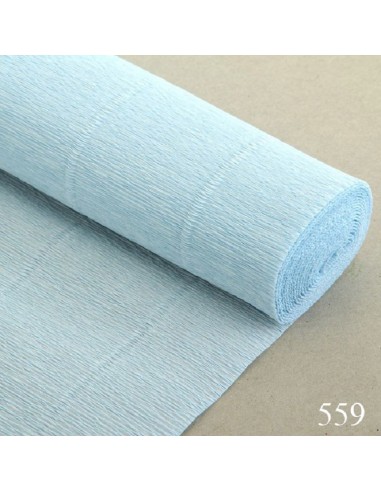 ROTOLI C/CRESPA CELESTE 180GR CONF.5PZ