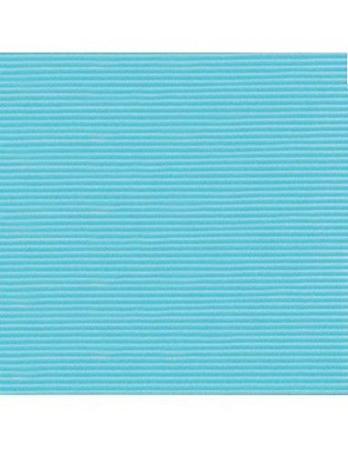 CARTONCINO ONDULATO CELESTE 50X70
