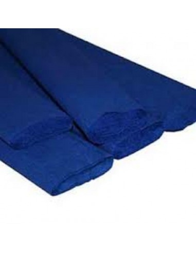 CARTA CRESPA BLU SCURO CONF.10PZ