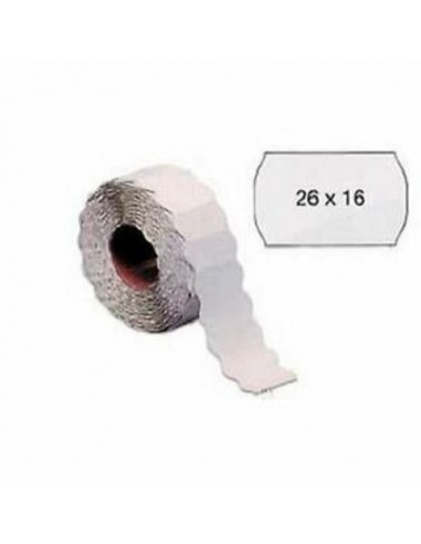 ROTOLI PREZZATRICE 26x16 BIANCO