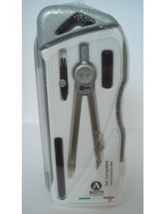 COMPASSO ARGENTO 5PZ ART.501