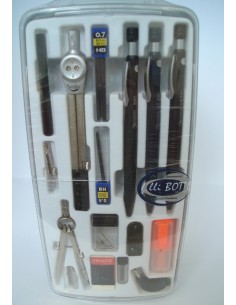 COMPASSO ARGENTO 16PZ ART.516