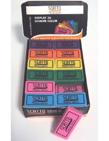 GOMMA COLOR SCATTO 36PZ