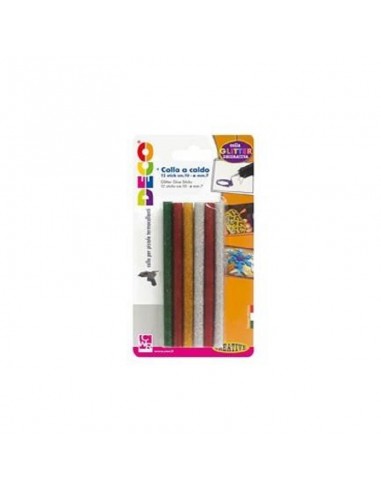 STECCHE DI SILICONE CM10 GLITTER...