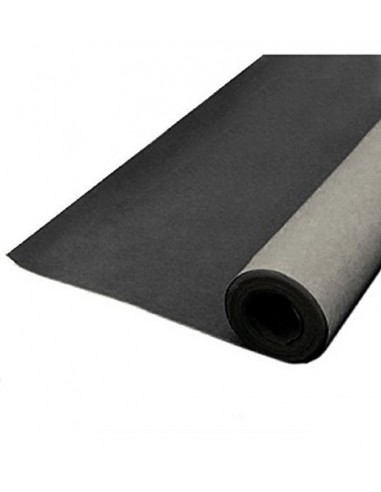 ROTOLO CARTA VELLUTATA ADES.NERO 5X2MT