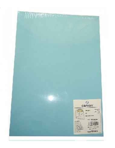 CARTONCINO A3 CELESTE 185GR 50FF