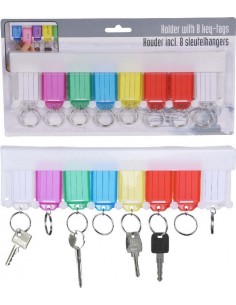 SUPPORTO + 8 PORTACHIAVI