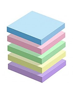 POST-IT 75X75 PASTEL 4 COLORI