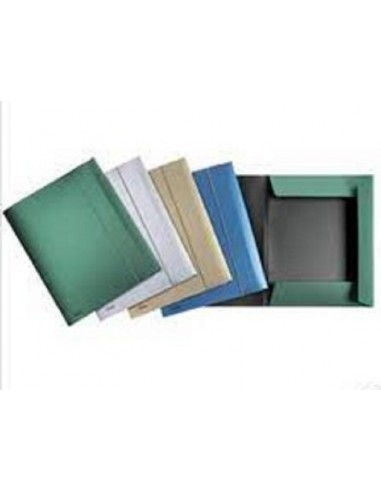 CARTELLE CON ELASTICO A4 METAL ASSORTITI