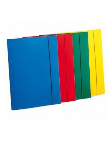 CARTELLE CON ELASTICO MAXI MONOCOLORE