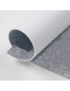 GOMMA EVA GLITTER ARGENTO... 2