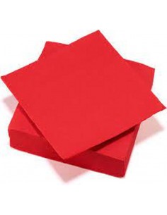 TOVAGLIOLI 25X25 ROSSO 100PZ