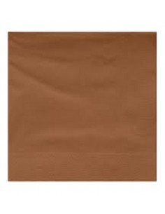 TOVAGLIOLI 25X25 MARRONE 100PZ