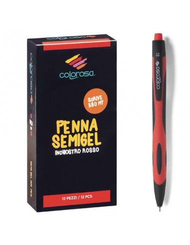 PENNA SEMIGEL ROSSO