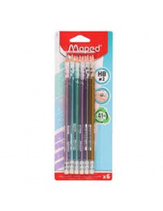 MATITE GLITTER DECO PZ 6