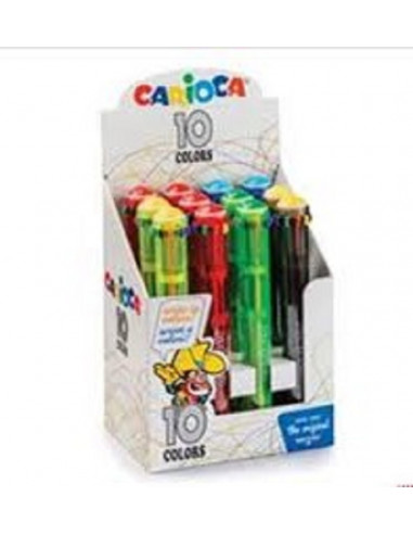 PENNA 10 COLORI CARIOCA