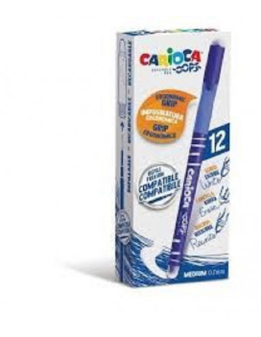 PENNA CANCELLABILE CARIOCA BLU