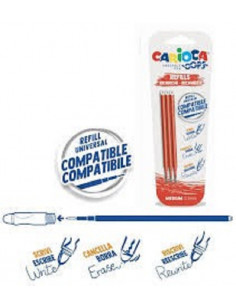 RICARICA CARIOCA ROSSO 3PZ 2