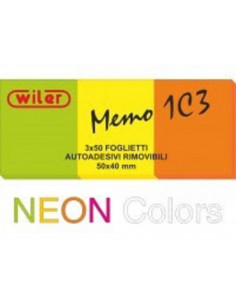 MEMO COLORATI ADESIVI 40X60...