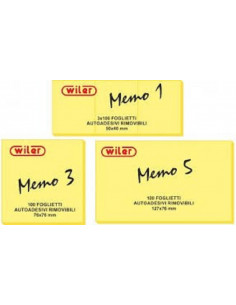 MEMO ADESIVI 40X50 PZ 300 ff 2