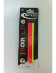 MATITA NERO FLUO' BLISTER 3PZ