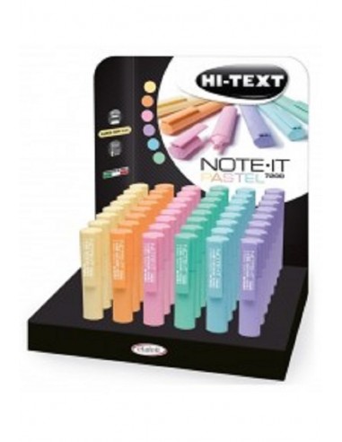 EVIDENZIATORE HI-TEXT COLORI PASTELLO...
