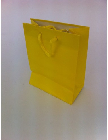 BUSTA CARTA LUCIDA GIALLO 12X15