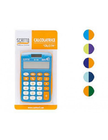 CALCOLATRICE SC-134 CON BLISTER 