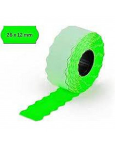 ROTOLI PREZZATRICE 26X12 VERDE