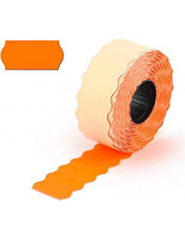 ROTOLI PREZZATRICE 26X12 ARANCIO