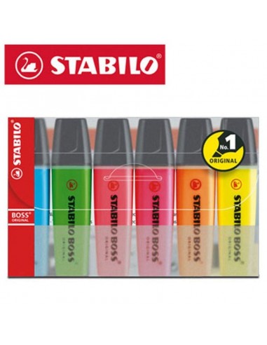 EVIDENZIATORI STABILO CLASSIC 6PZ ASSORT