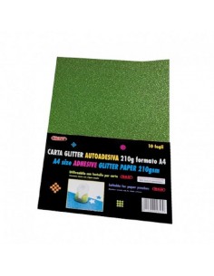 CARTA GLITTER A4 VERDE...