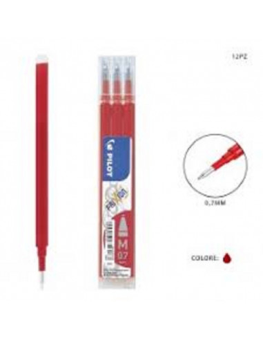 RICARICA PILOT FRIXION ROSSO 3PZ