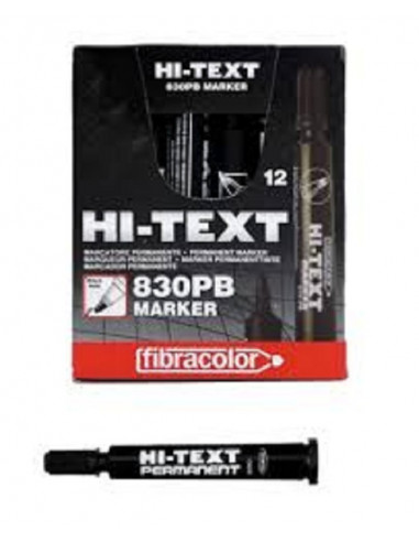 MARKER HI-TEXT NERO 830PB