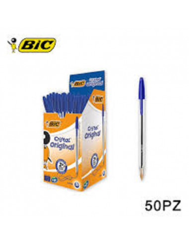 PENNA BIC BLU 50PZ