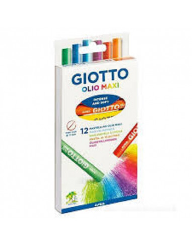 PASTELLI GIOTTO OLIO DA 12