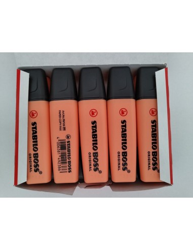 EVIDENZIATORI STABILO PASTEL ROSA PESCA