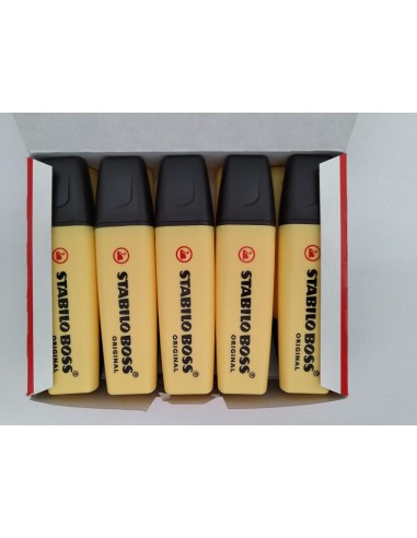 EVIDENZIATORI STABILO PASTEL GIALLO...